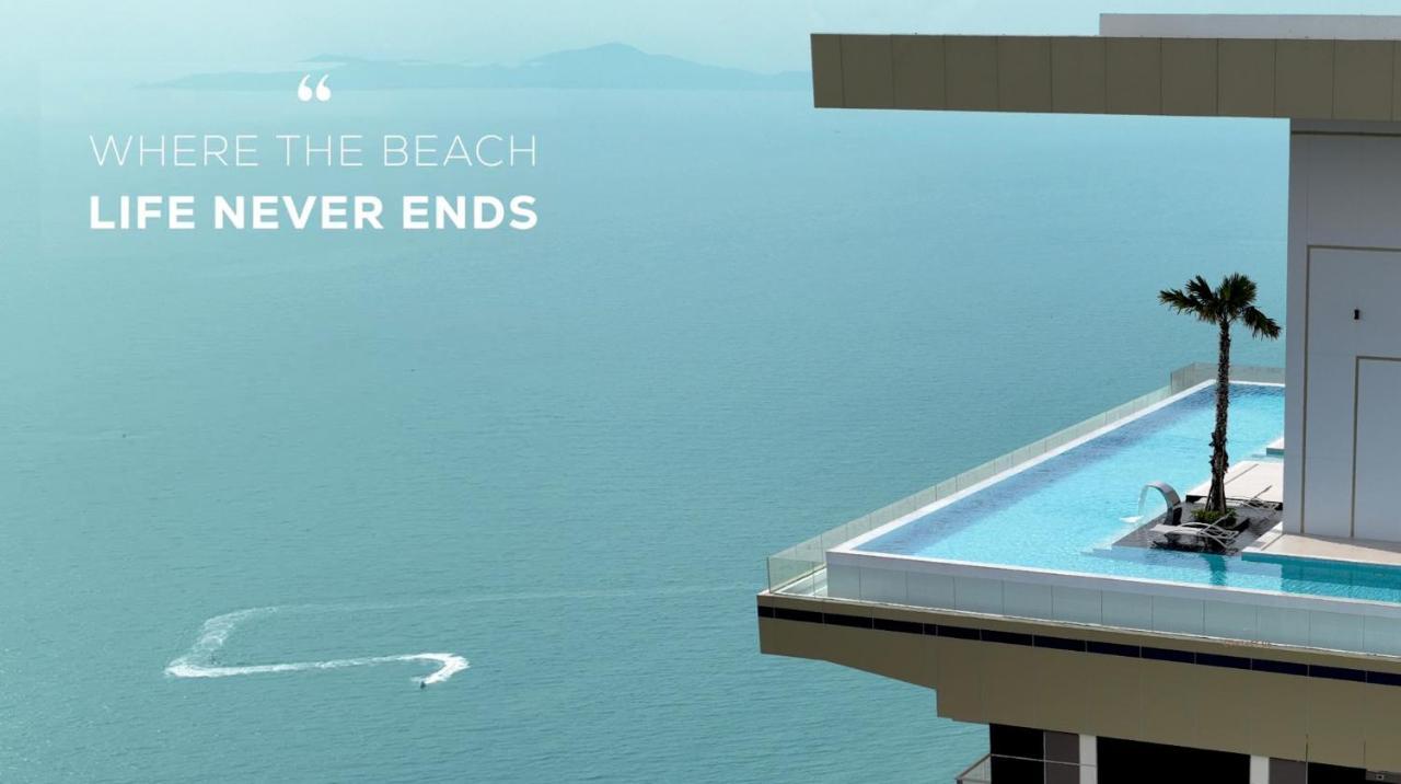 The Astra Sky River Apartment Pantai Jomtien Bagian luar foto