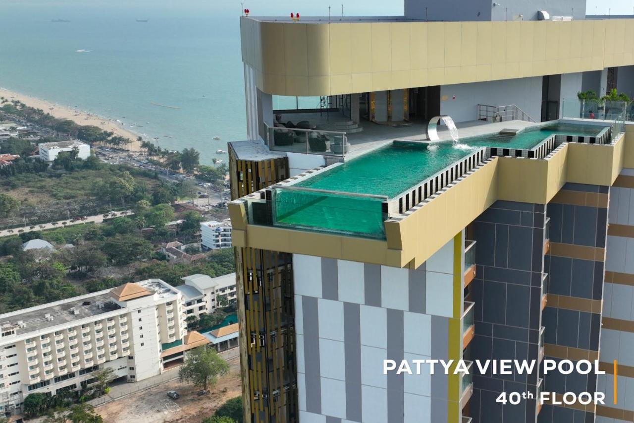 The Astra Sky River Apartment Pantai Jomtien Bagian luar foto